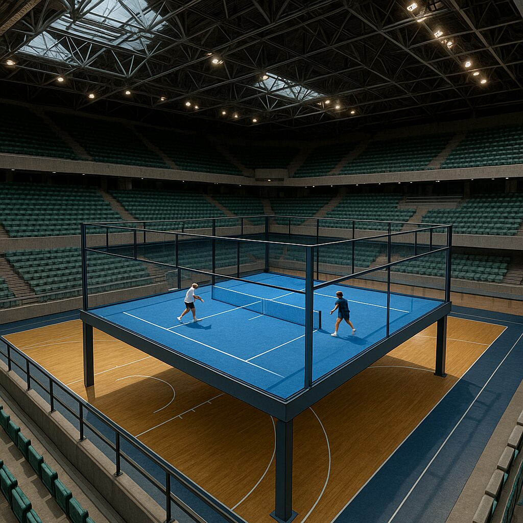 El padel pren de l'altura amb les pistes en altells