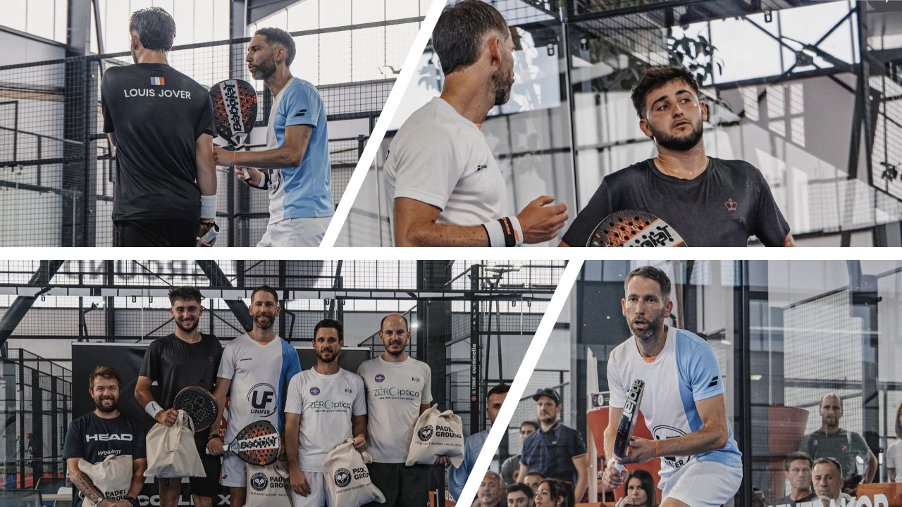 Damien Lozano Louis Jover Padel Ground