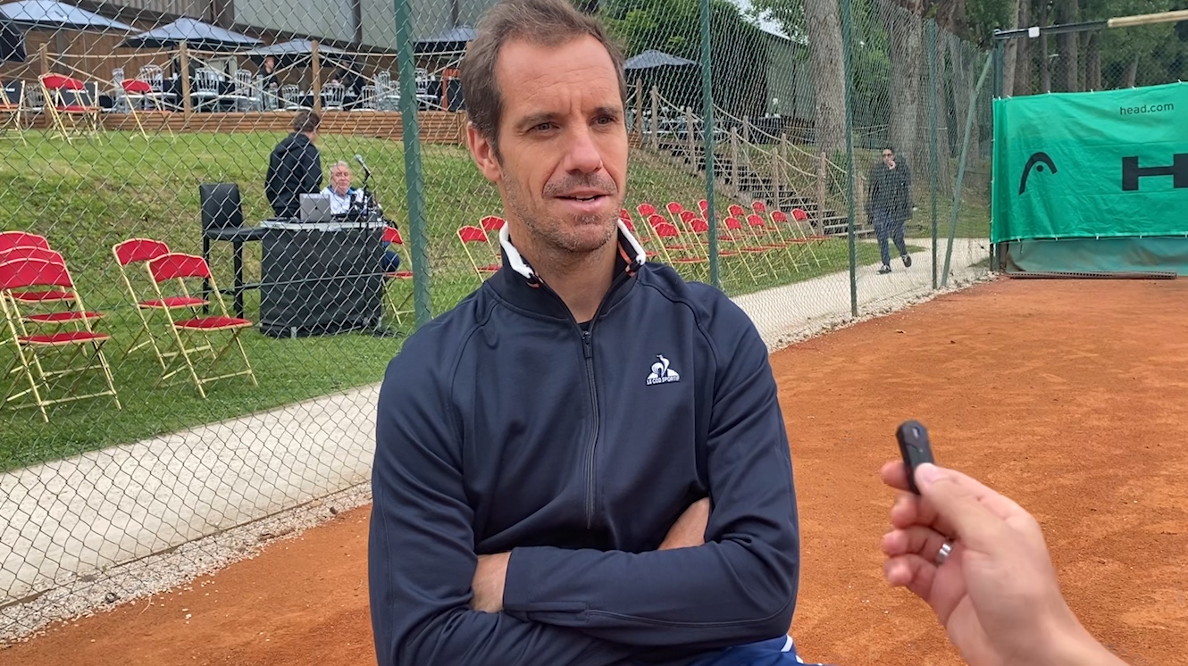 Entrevista a Richard Gasquet al Head Tennis Padel Paris de Marnes-la-Coquette