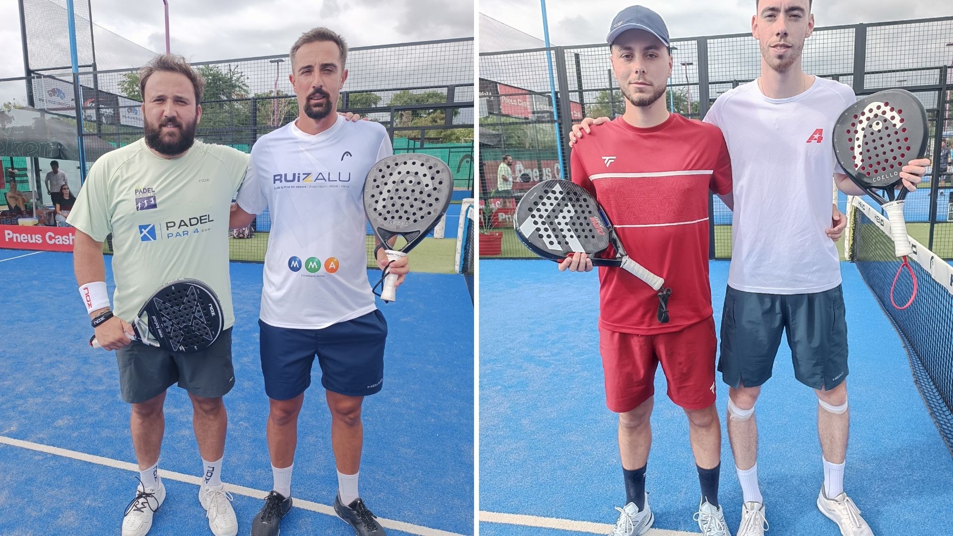 P1000 Reunió Padel Club - Wagner / Coulombeau vs Molinero / Toppin: la final esperada tindrà lloc