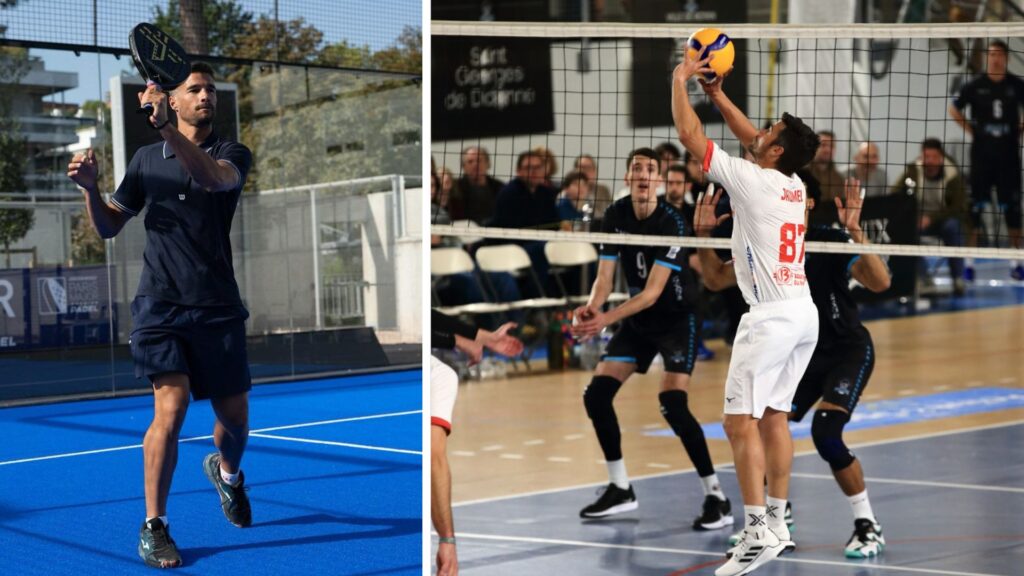 Yoann Jaumel Padel Volleyball