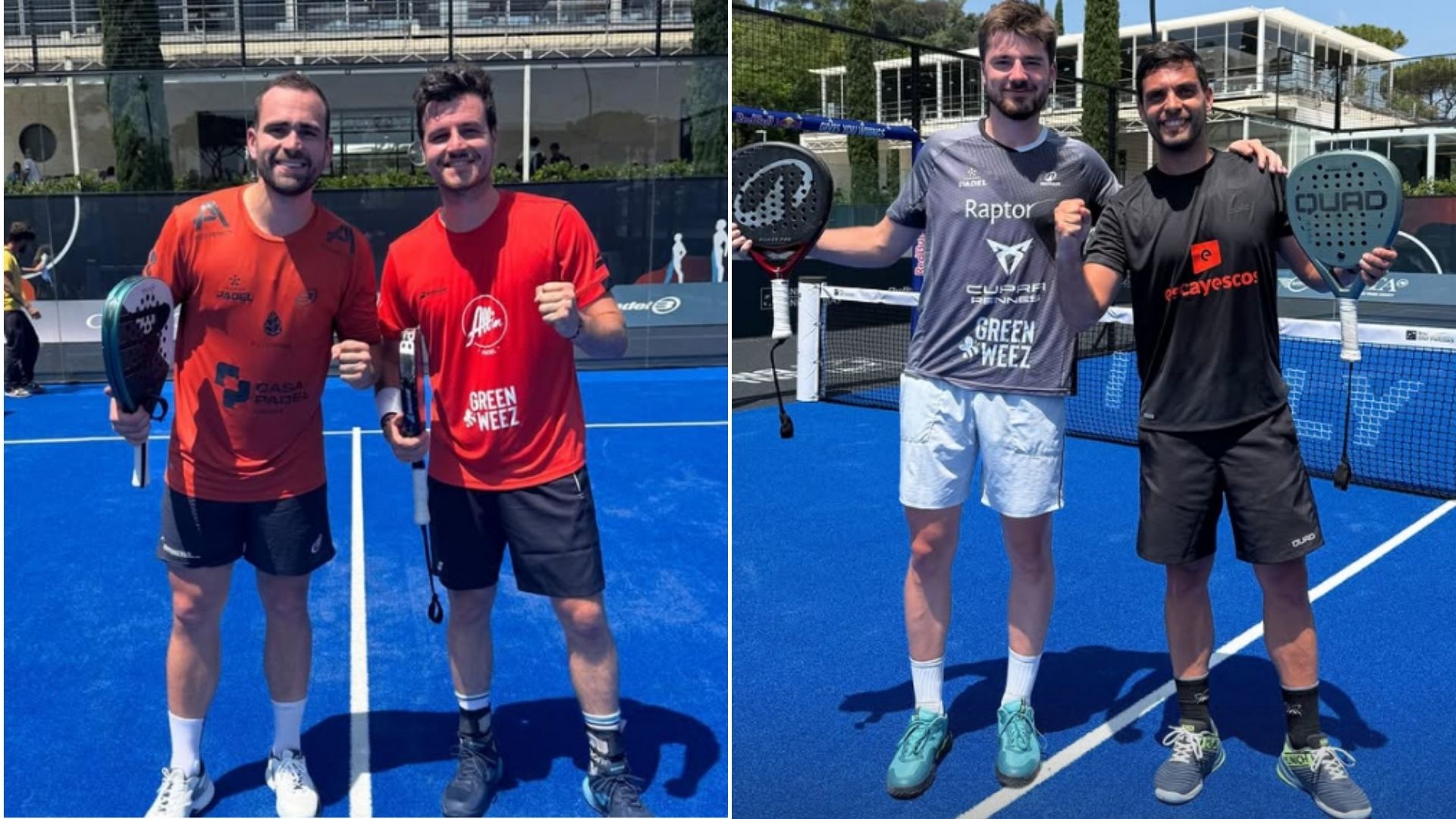 Rome Major - Guichard / Luque i Blanqué / Bergeron llancen perfectament el seu torneig