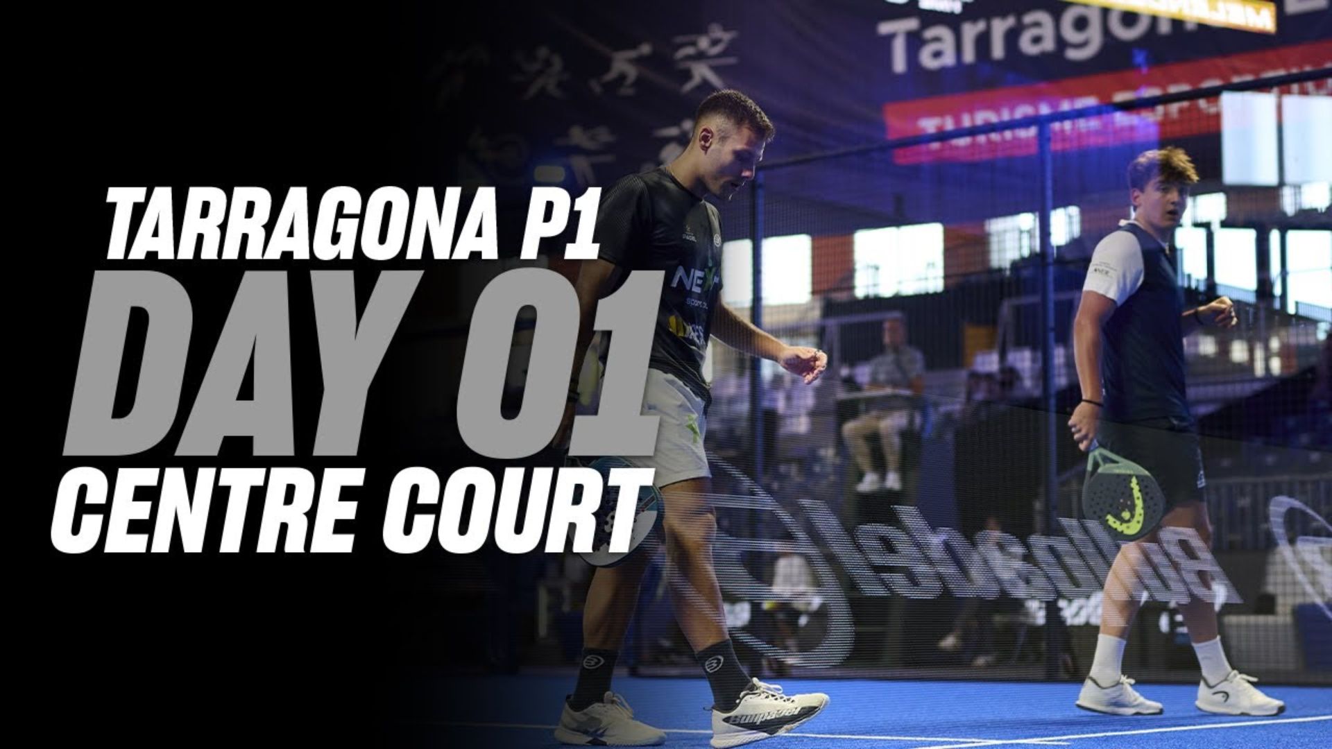 Tarragona P1: inici del quadre principal amb els setzens de final masculins