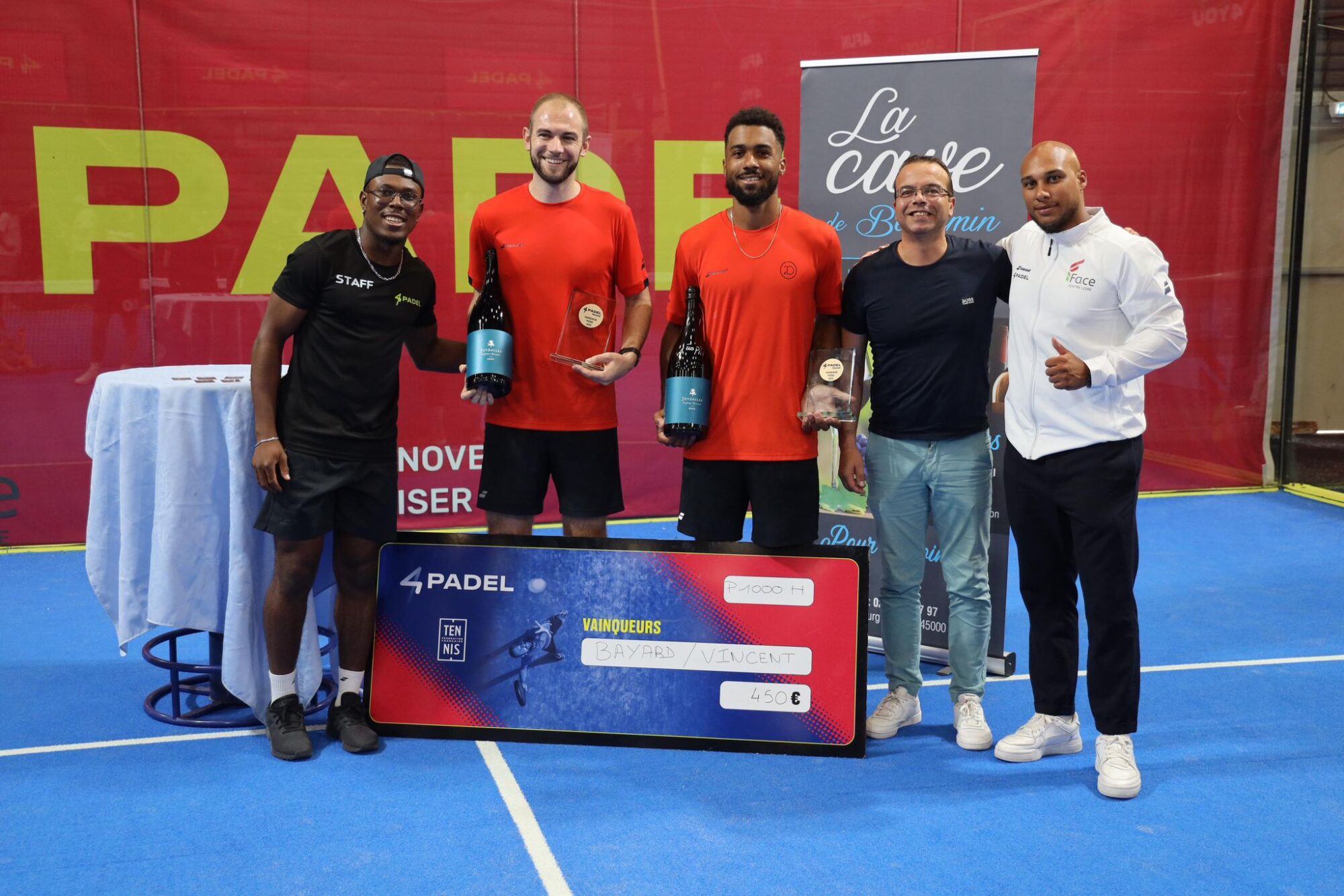 Vincent i Bayard destronen Gortzounian / Filho per aconseguir el títol al P1000 4Padel Orléans