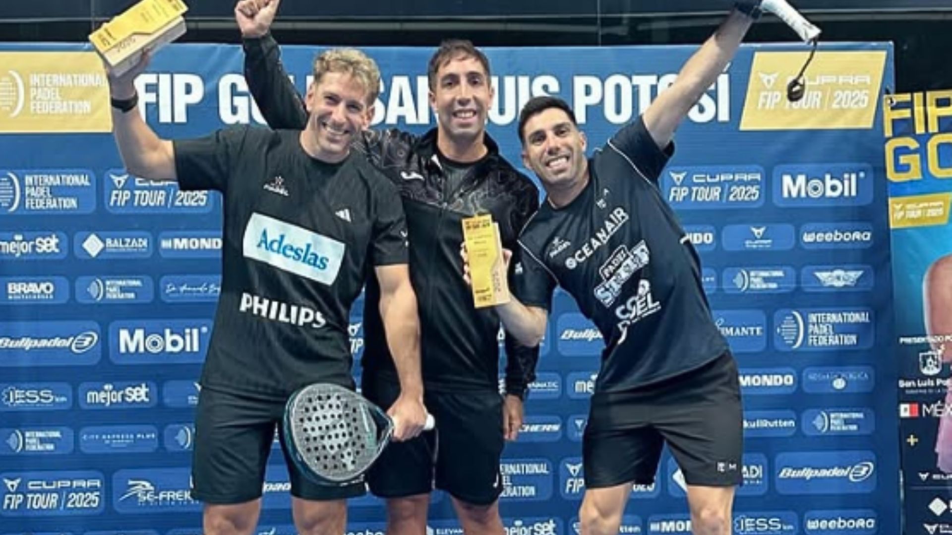 Álex Ruiz torna a somriure al FIP Gold de Potosí imposant-se al costat d’Agustín Torre