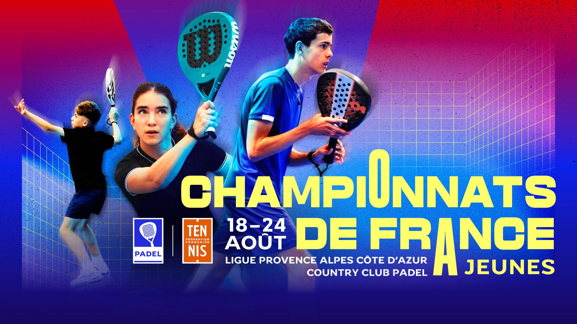 Campionat de França Juvenil 2025: trobada al Country Club Padel del 18 al 24 d'agost