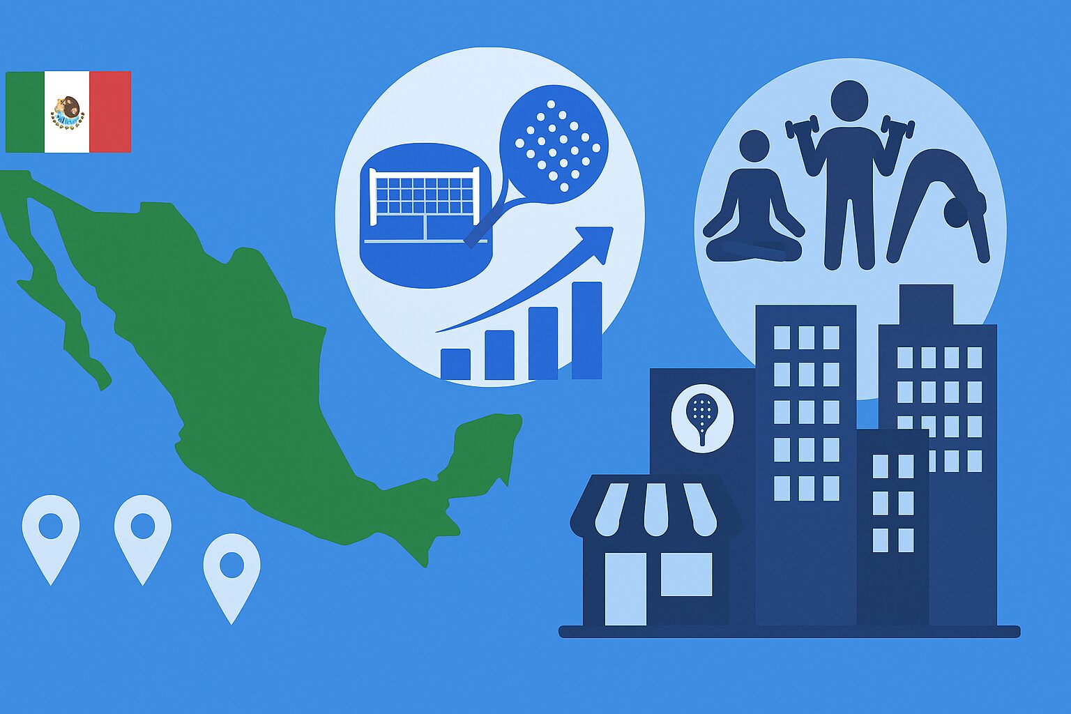 El padel en ple expànsió al Mèxic: entre grans ciutats i zones rurals