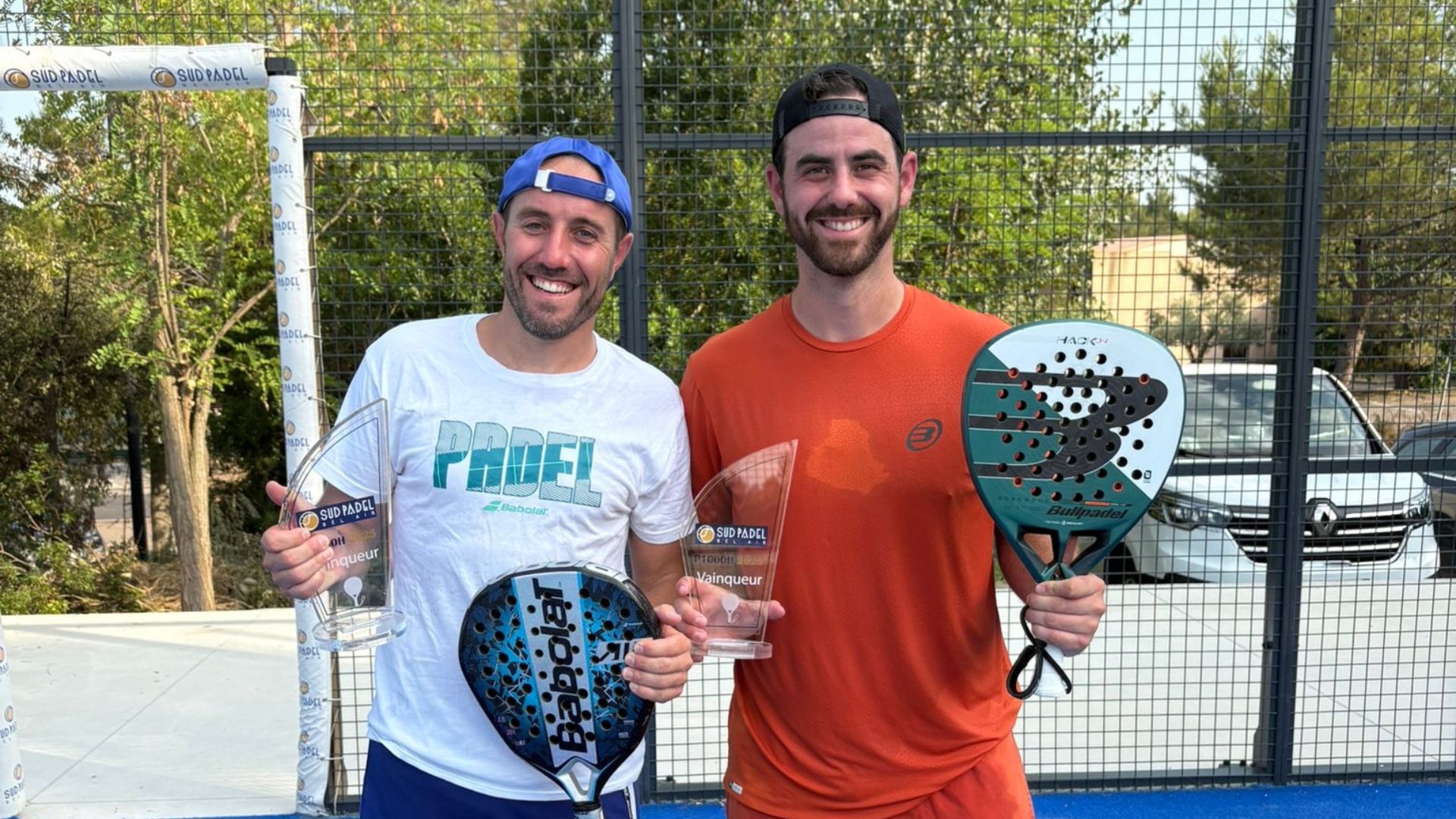 Ayuso i Sanchez guanyadors del p1000 sud padel