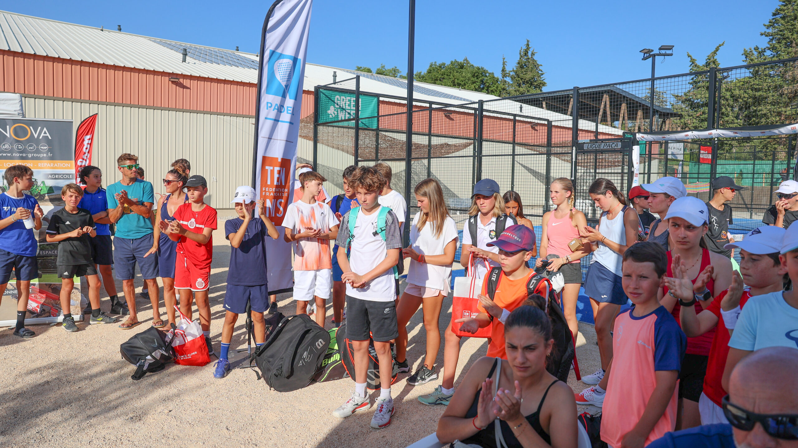 Interligues U14 FFT jeunes enfants padel