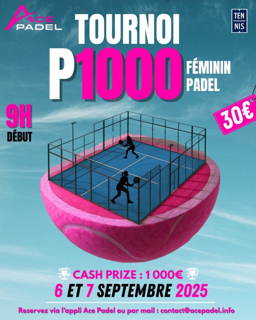 P1000 femení a Ace Padel: l'última línia recta per inscriure's