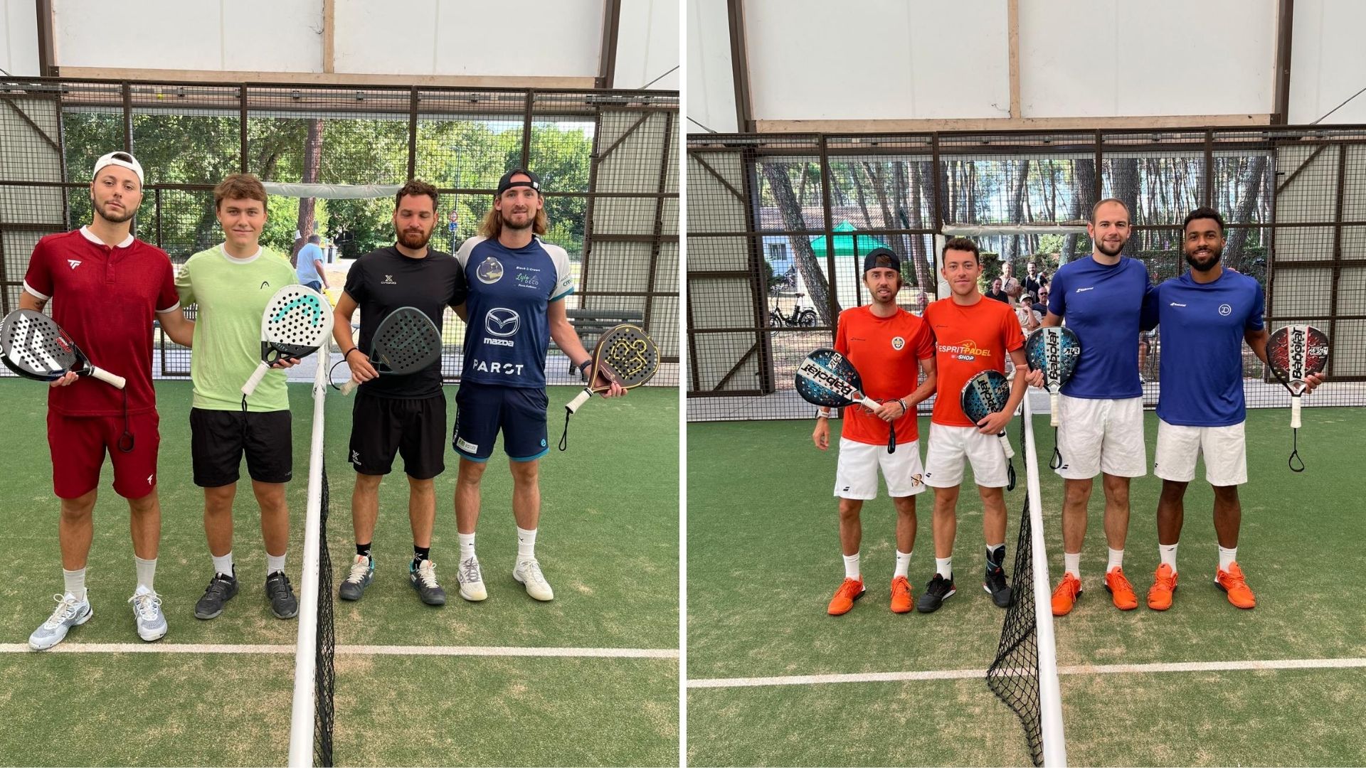 P1000 La Teste - Direcció a la final per a Vincent i Bayard davant Pillon i Wagner, que han derrotat la TS2