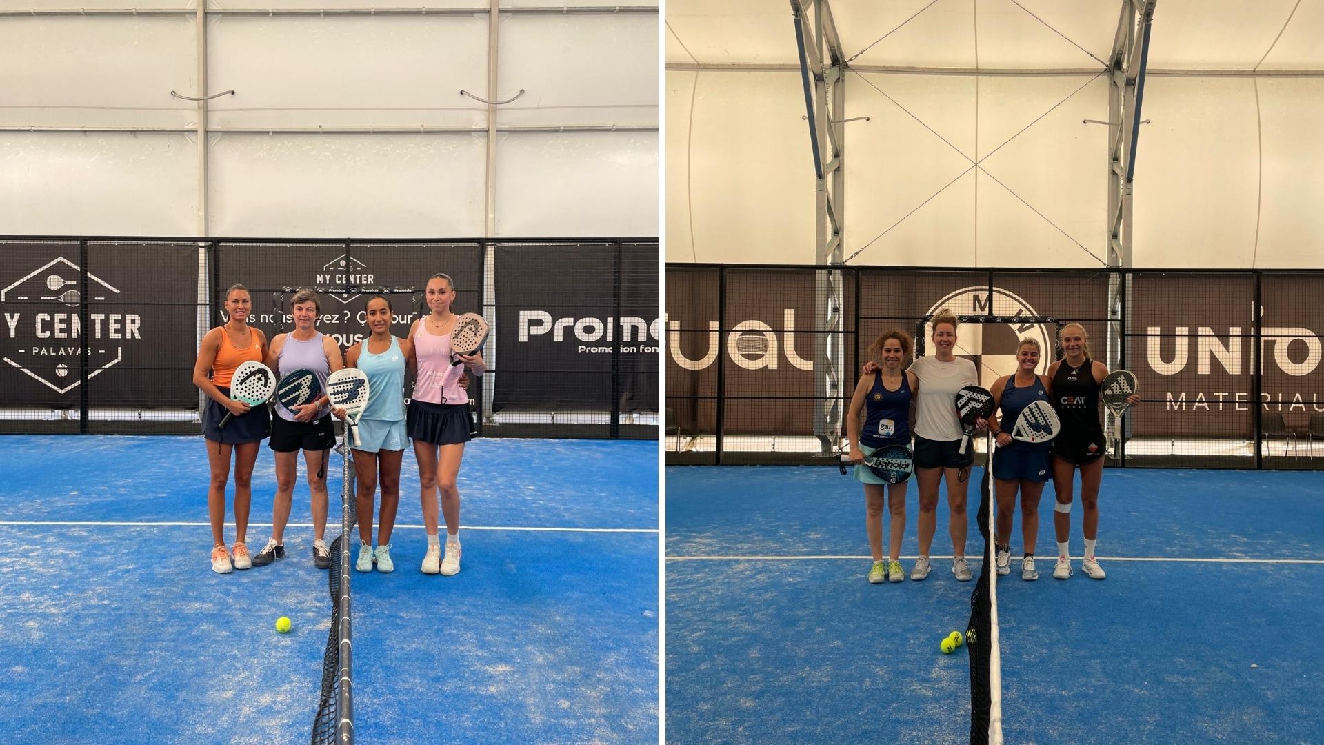 P1000 My Center Palavas - Final esperada entre les dames, Tison obligat a l'abandon entre els homes