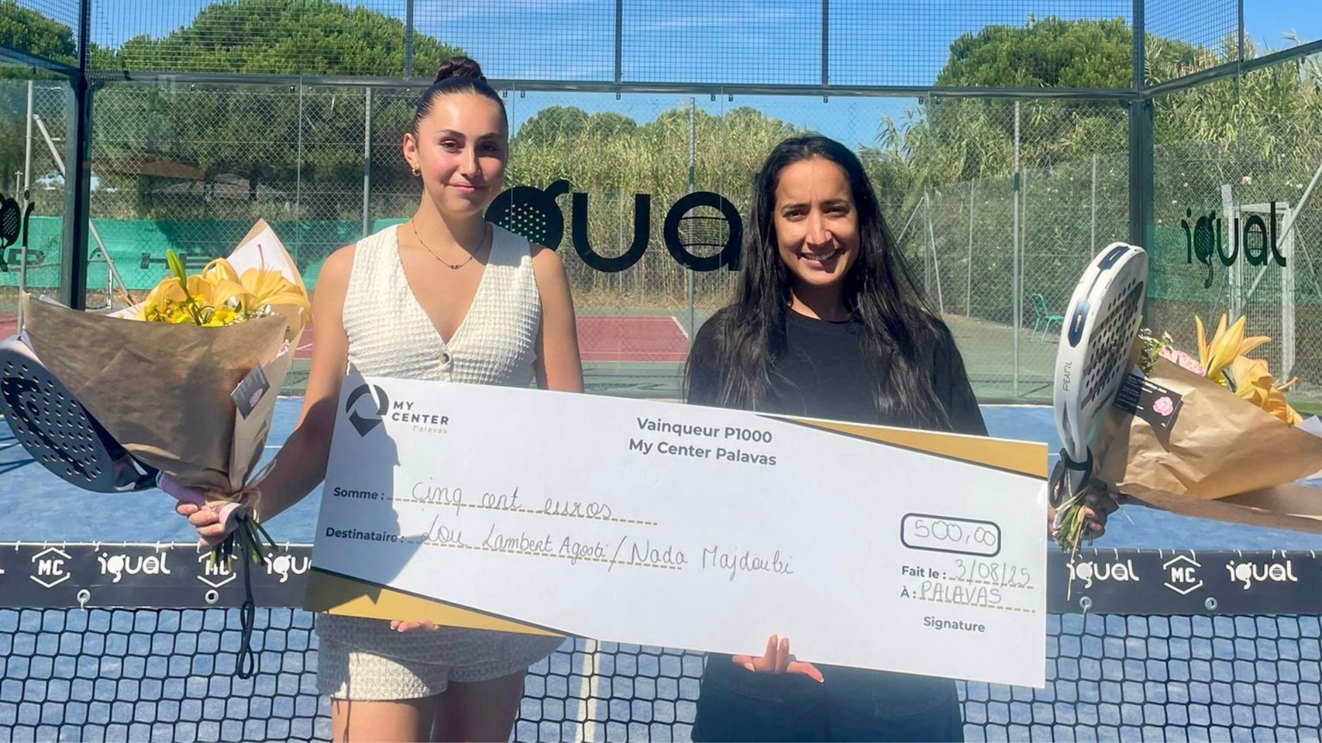 P1000 My Center Palavas - Majdoubi et Lambert Agosti proclamades al final d'un gran duel