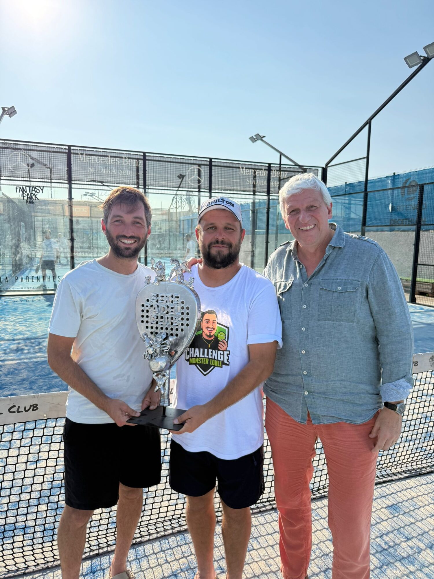 Ferrara i Delvienne, sòlids de principi a fi s'ofereixen el títol al P1000 Sète Padel Club