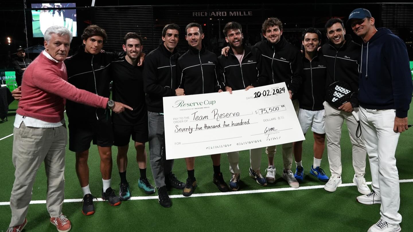 price money reserve padel cup