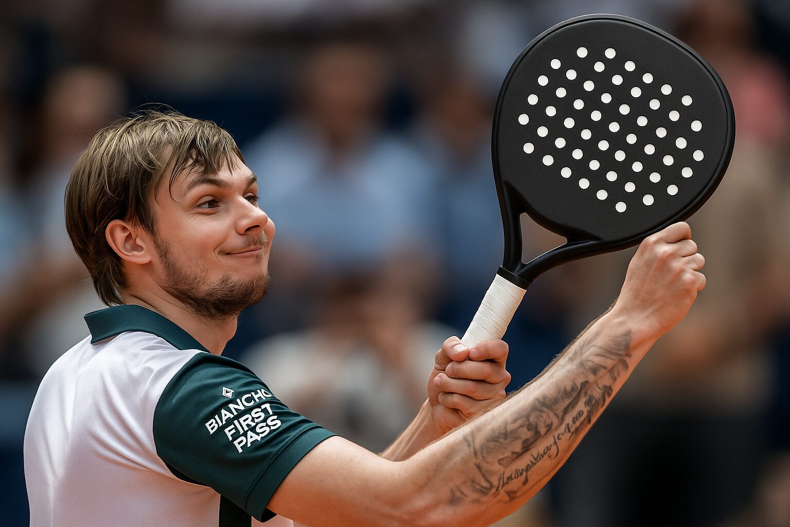 Bublik es desihibeix : « Si no pots jugar a singles, jugues en dobles… després passes al pàdel »