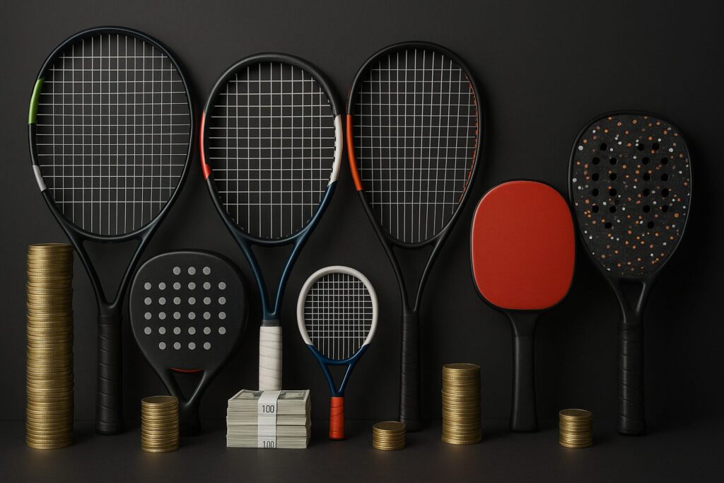Esports de raqueta: on guanyem més diners al 2025?