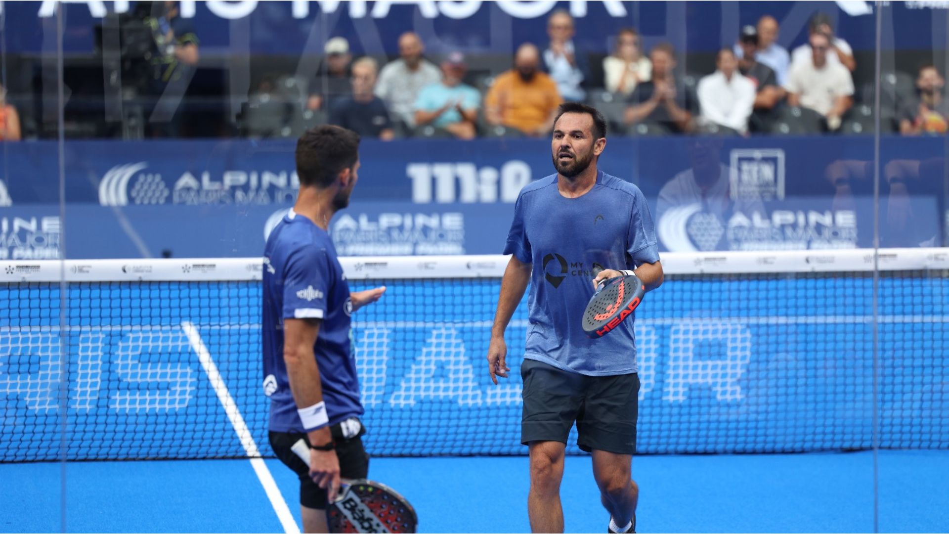 Gala et Campagnolo trop solides pour Tison et Forcin qui sinclinent au 1er tour du Paris Major