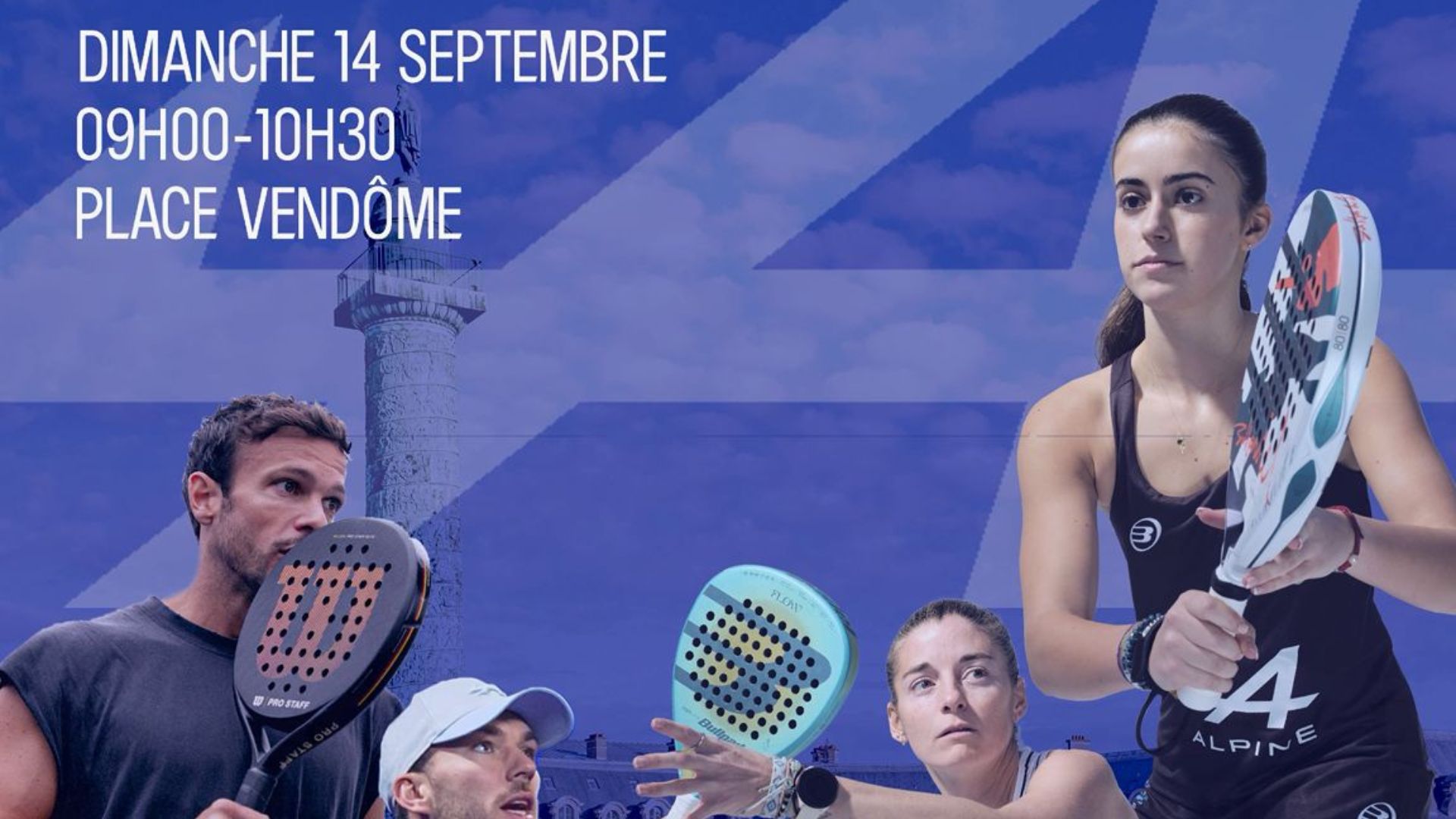 Gasly, Philip, Salazar i Fernández s'inviten a la Place Vendôme per a un partit d'exhibició