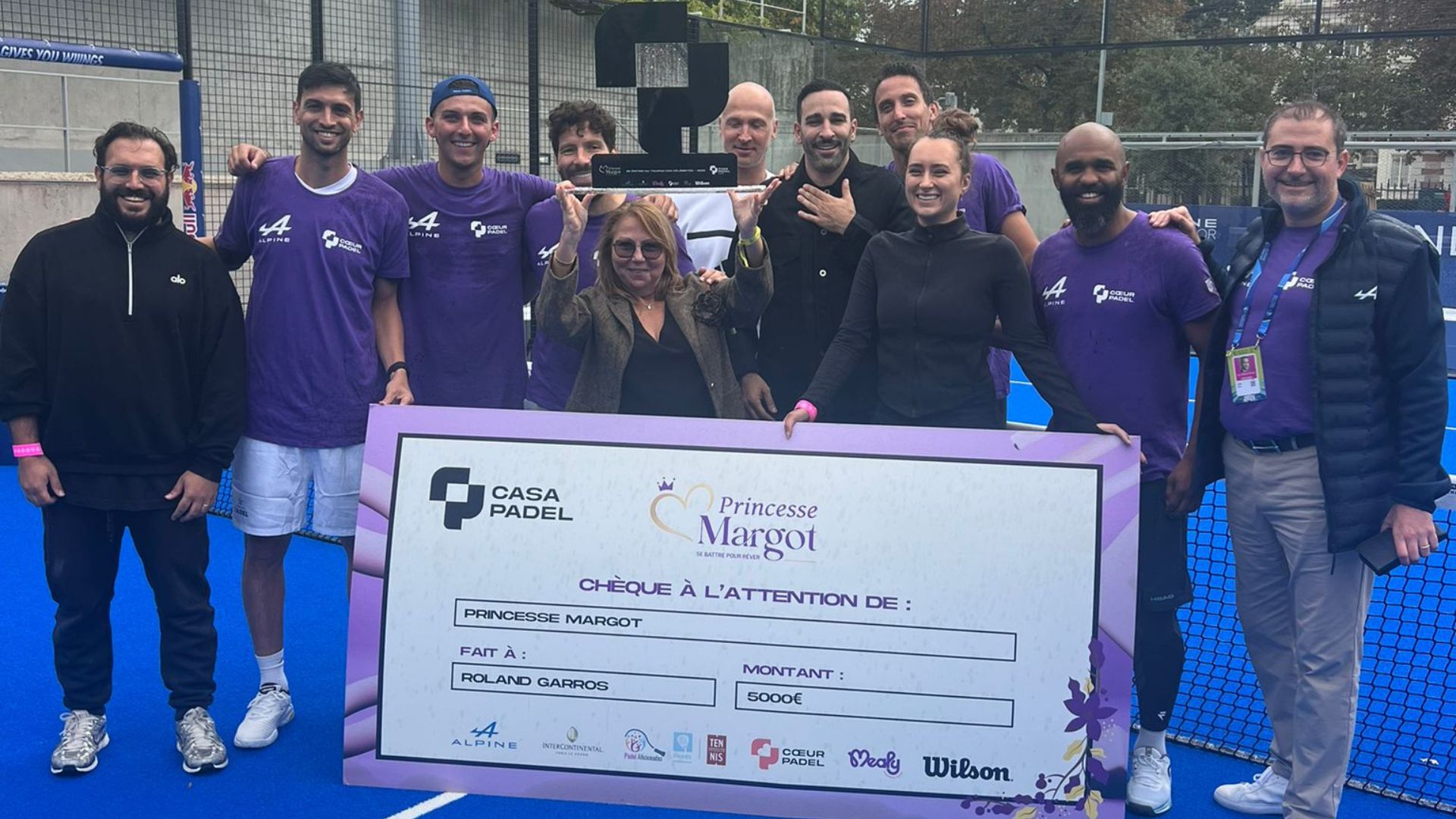 El torneig de celebritats en benefici de l'associació Princesa Margot: la veritable guanyadora del torneig