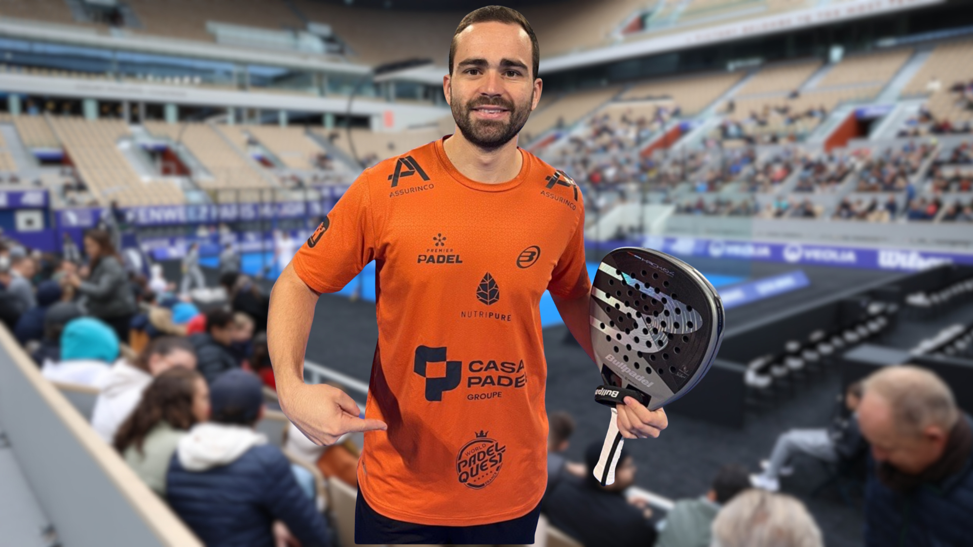 World Padel Quest: Bastien Blanqué aportarà la seva experiència com a jugador professional