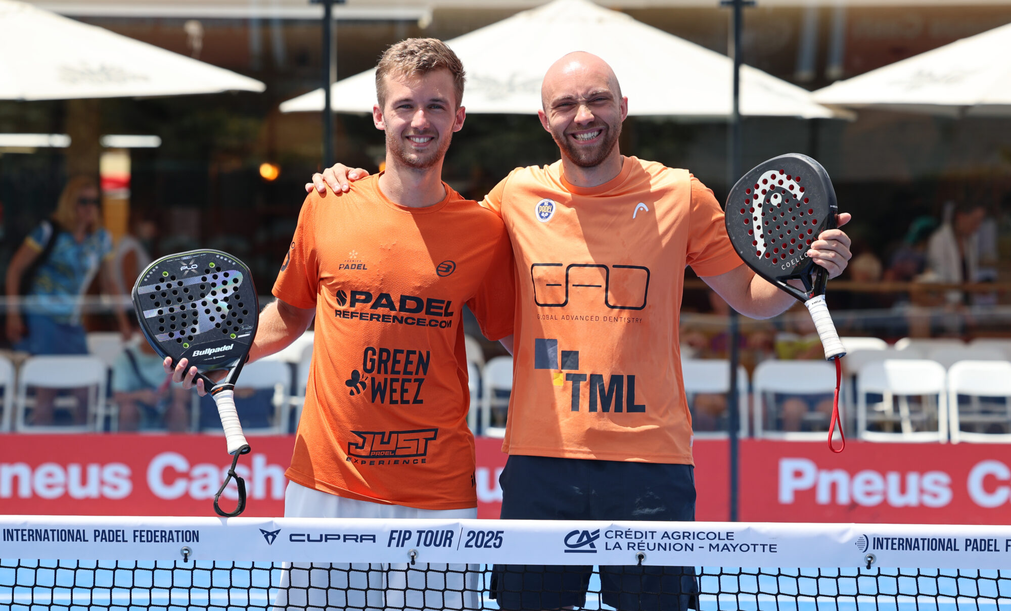 FIP Silver Réunion II - Vanbauce i Seurin s'enduen una gran victòria davant la cap de sèrie 4 per avançar a les semifinals