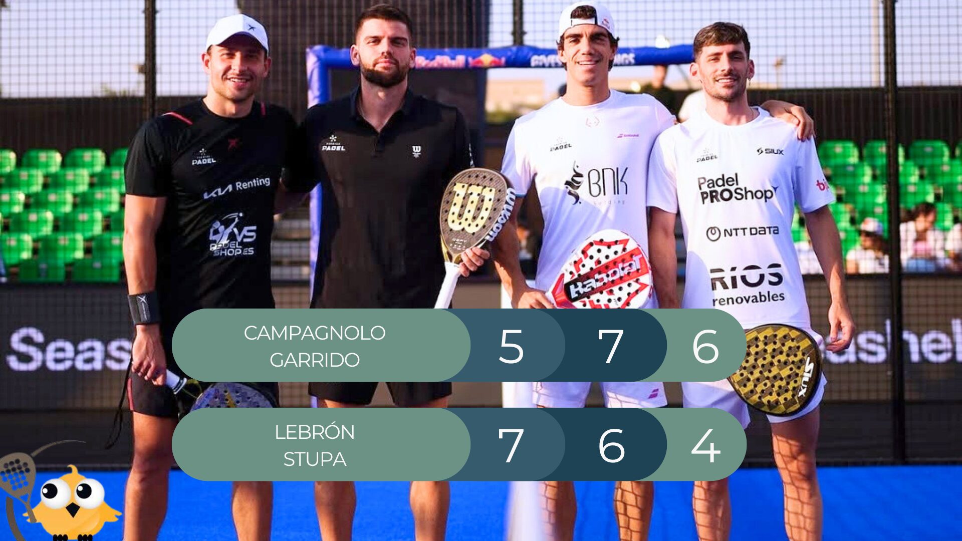 Campagnolo Garrido vs Lebron Stupa