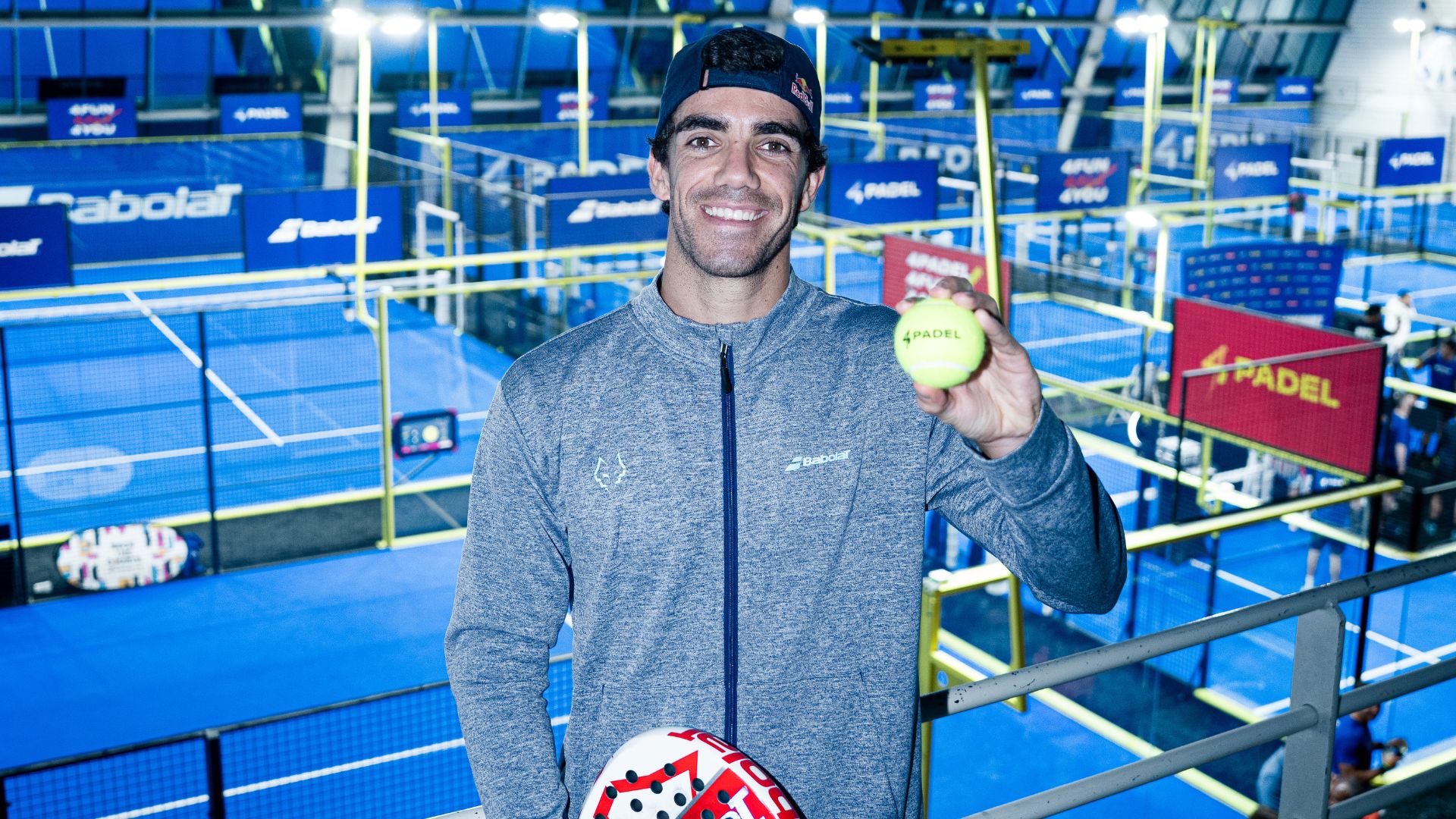 Juan Lebrón inaugura 4PADEL Boulogne-Billancourt