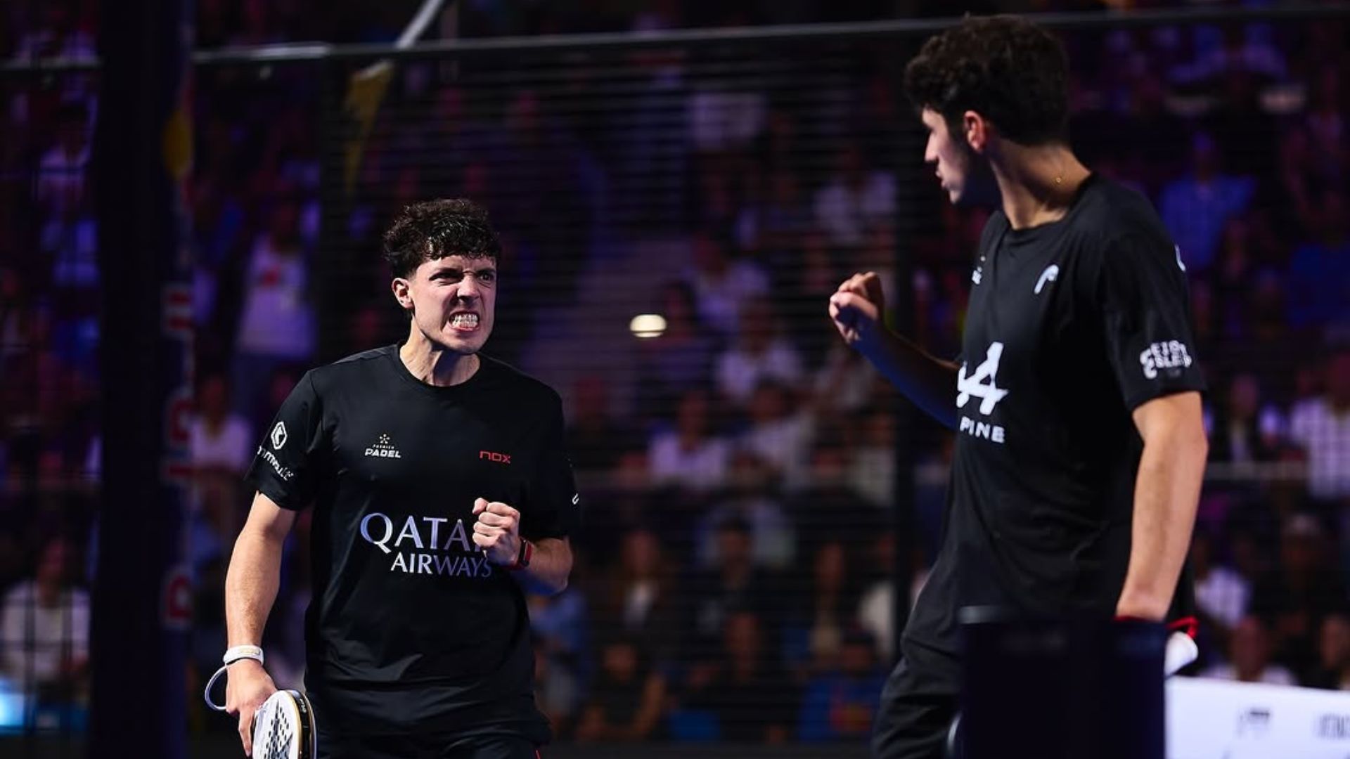 Milan P1: Coello i Tapia a la final després d'un partit elèctric contra Lebrón i Stupa