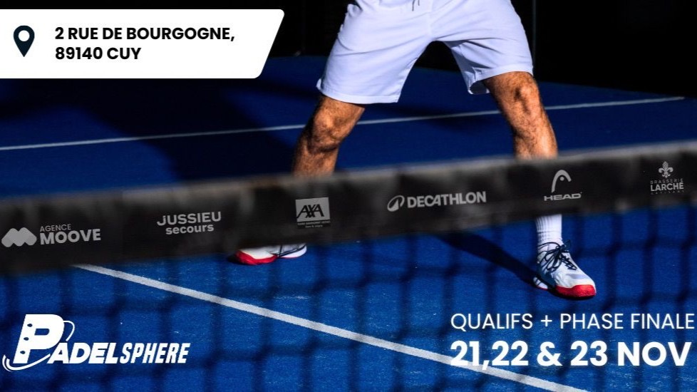 P1000 Padel Sphère: Couturier/Dumoulin en TS1, un quadre dens