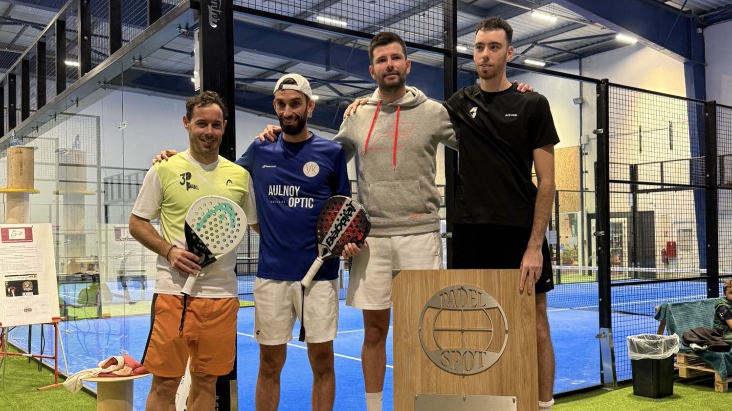 P1000 Padel Spot: Coulombeau / Roux s'imposen mentalment i s'ofereixen un segon títol junts