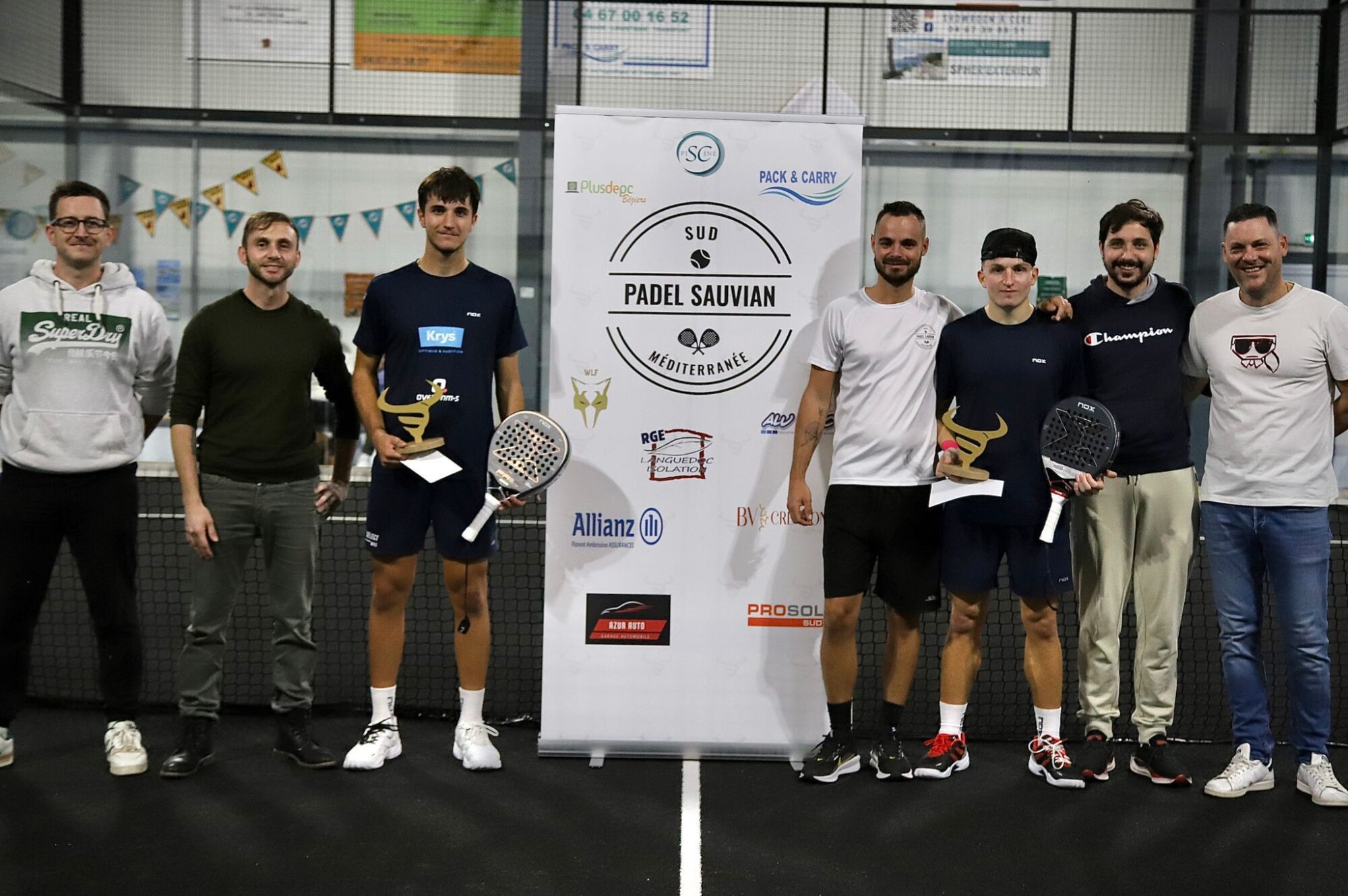 P1000 Sauvian: Fonteny i Rubio s'imposen sense concedir un set