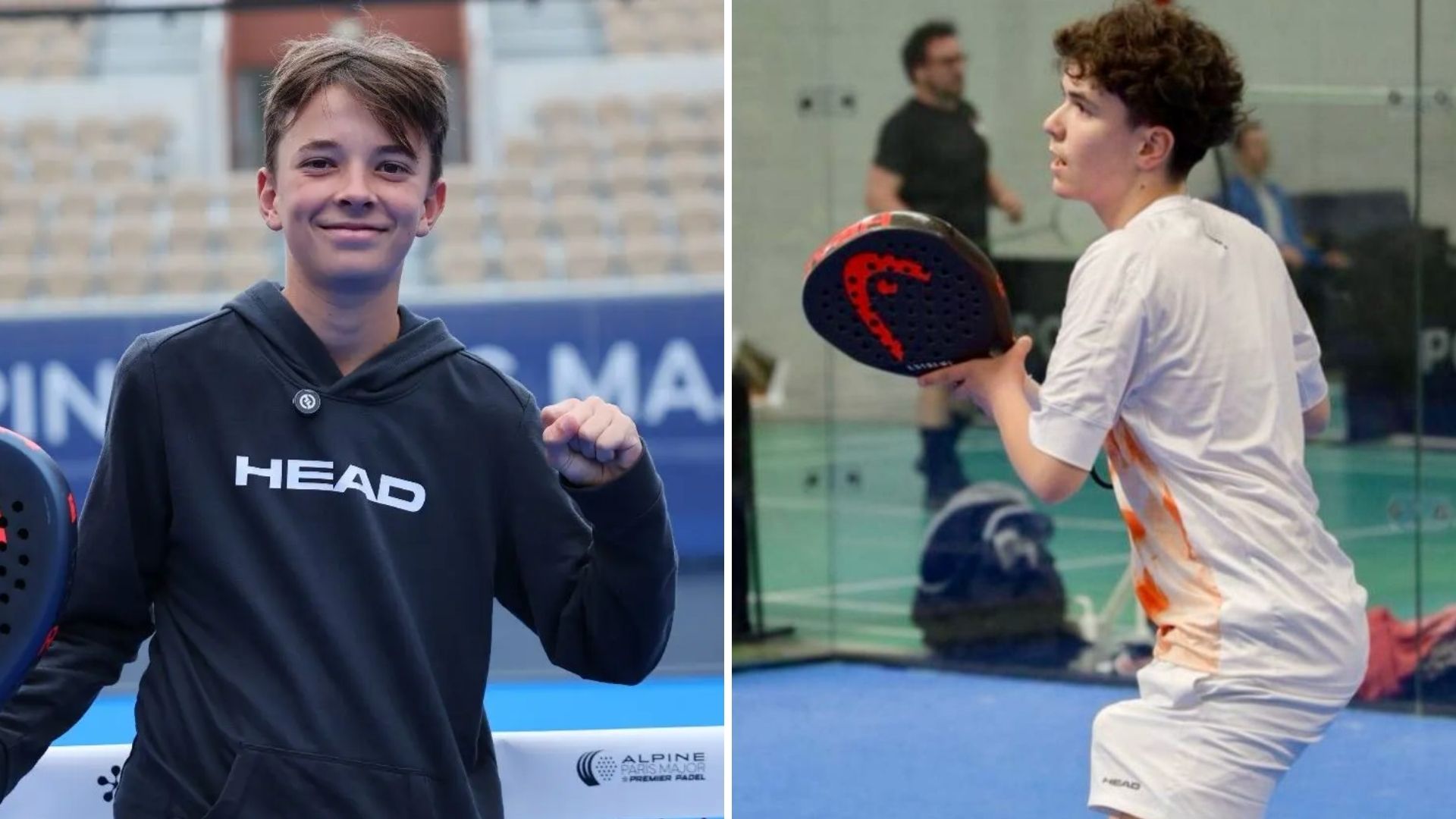 Lucas Terminet i Quentin Brunet: l'història de dos joves que obtenen una wildcrad al P1000 Padel 95