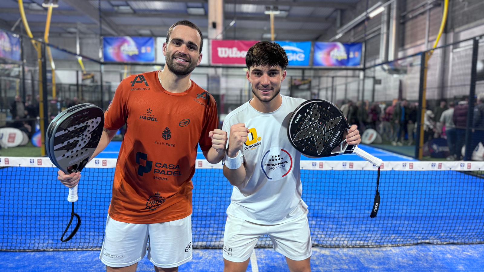 Blanqué i Boronad es regalen el seu primer èxit junts al P2000 UrbanPadel Carquefou
