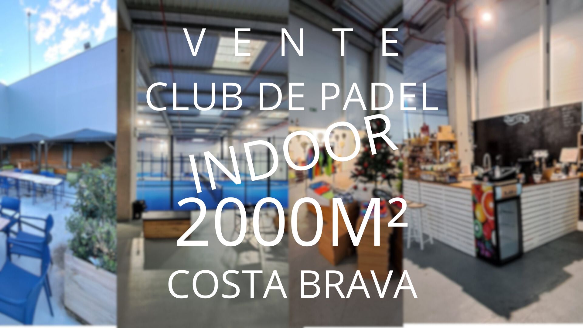 A la venda: un club de pàdel de 2000 m² clau en mà al cor de la Costa Brava