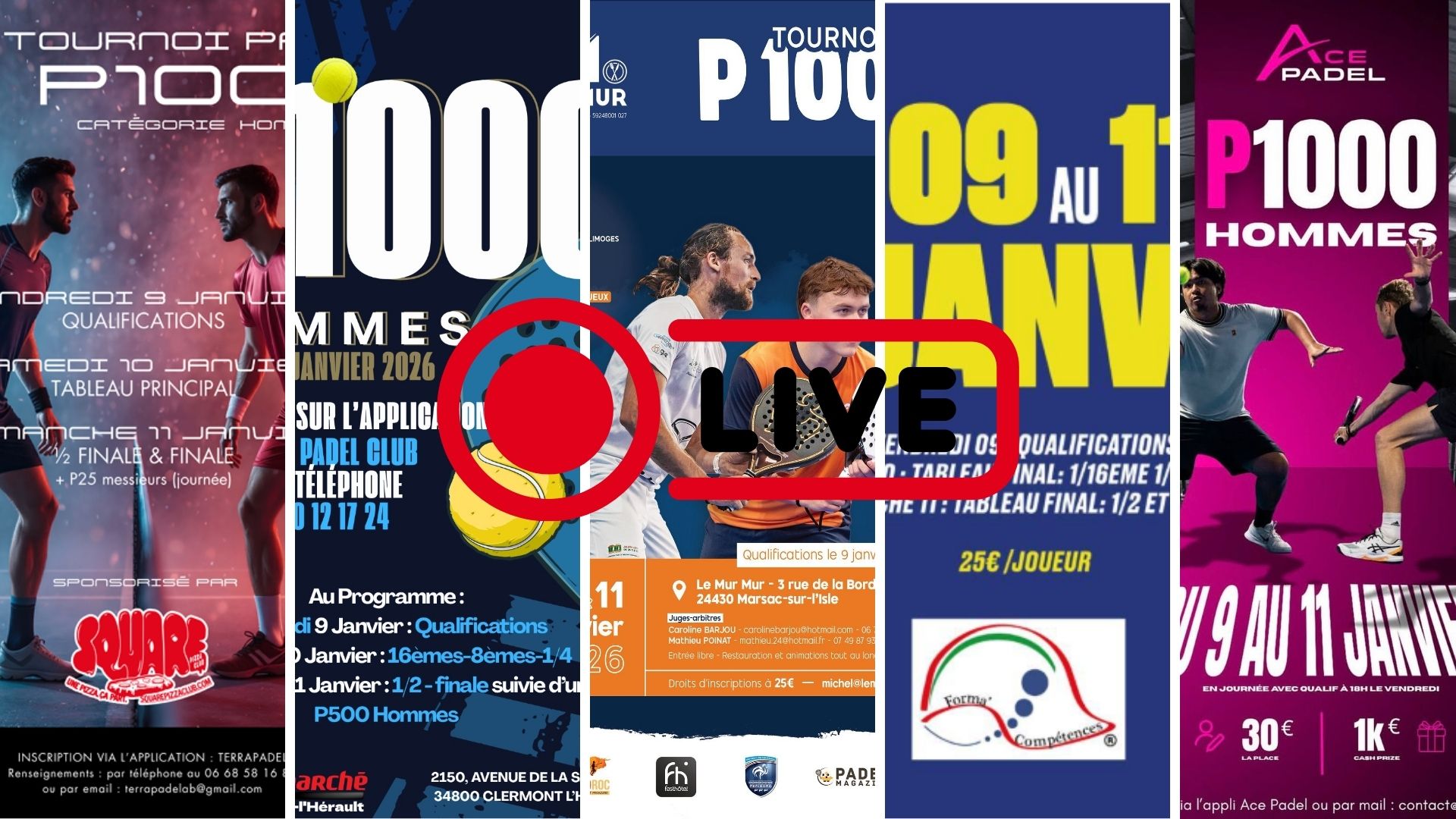 On veure les semifinals dels 6 P1000 del cap de setmana?